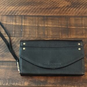 Aimee Kestenberg Clutch with Gold Accents Like New